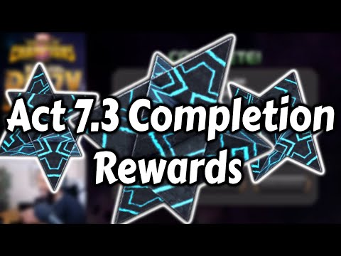 Act 7.3.6 Completion Rewards Opening - 3x 6 Star Crystals  l  Marvel Contest Of Champions
