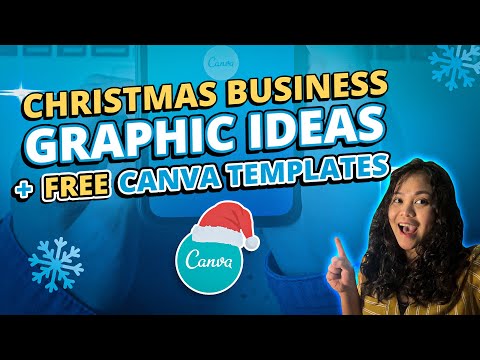 Social Media Graphic Ideas For Christmas + Free Canva Templates