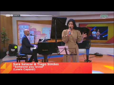Sara Salazar e Tiago Simões - Someone You Loved na Praça da Alegria (30.11.21)