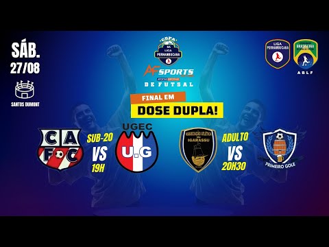 AO VIVO -  Finais  da Copa da Liga Pernambucana de Futsal