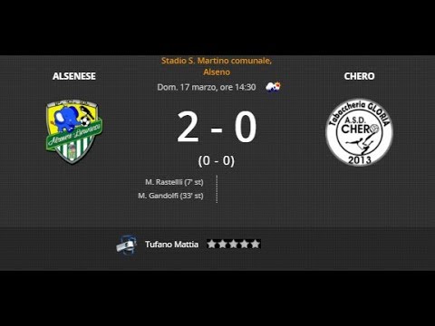 Alsenese VS Chero 2 - 0