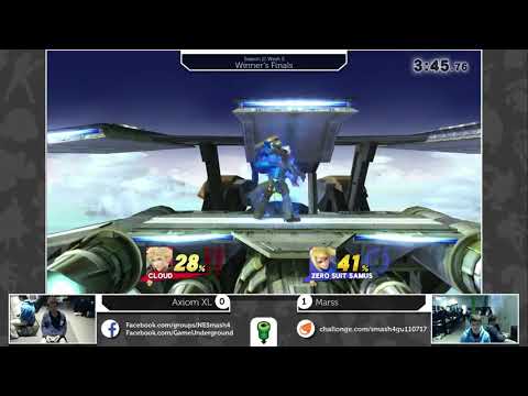 S4@GU 11-7 (Winner's Finals): Marss (ZSS) vs Axiom XL (Cloud)