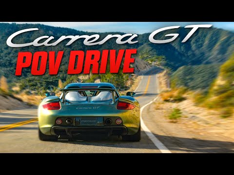 Thumbnail for This Is Why The Carrera GT Is UNTOUCHABLE | POV CANYON RUN by Porsche Carrera GT
