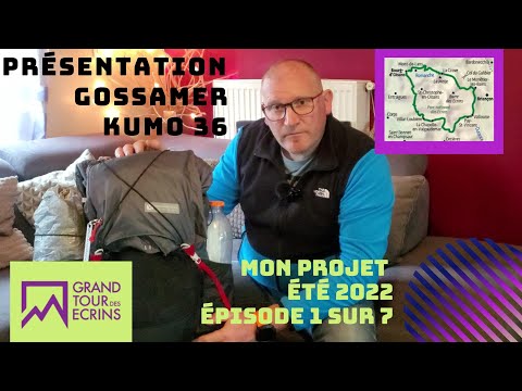 Présentation du Gossamer Gear Kumo 36