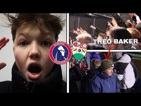Utter LIMBS & THEO BAKER watches Dorking BEAT Barnet! | Dorking Wanderers Vs Barnet FC *VLOG*