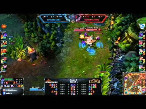 DreamHack Winter 2013 - LoL - Group B - LowLandLions vs Eternity Gaming