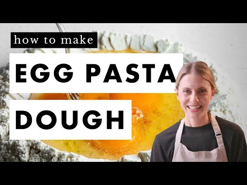 Como fazer massa de macarrão com ovo fresco