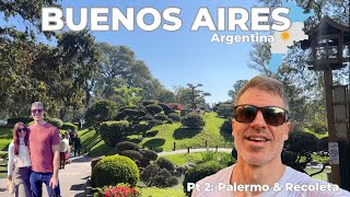 Buenos Aires, Argentina: Palermo & Recoleta. Travel Fitness 🇦🇷