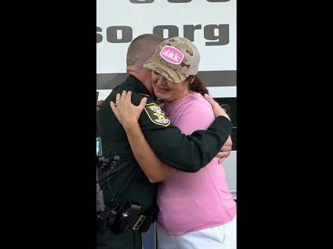 Mom learns her lost son was found during press conference