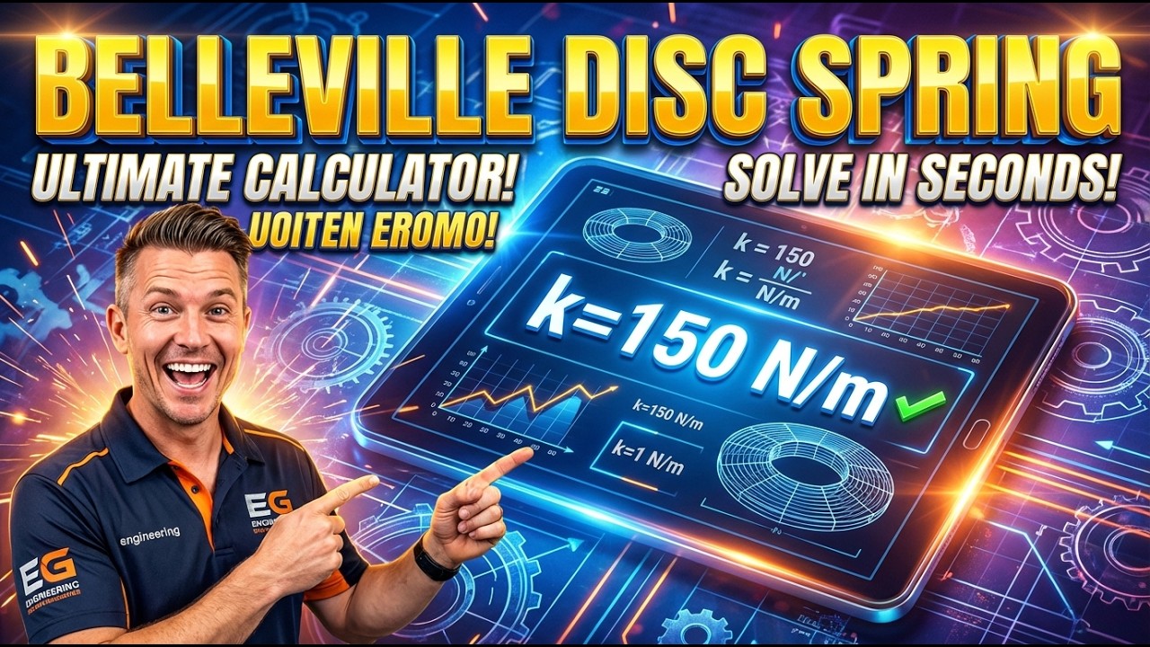 Belleville Disc Spring Calculator