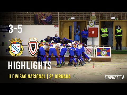 Hóquei em Patins | FC Alverca 3 - 5 AD Oeiras | Highlights