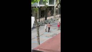 Pelea en Marqués de Campo