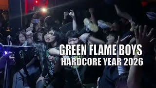 초록불꽃소년단 (GREEN FLAME BOYS) Live in Seoul | Korean Punk at Hardcore Year 2026