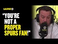 FURIOUS Tottenham Fan RAGES At Jamie O'Hara For Not Wanting Spurs To Finish In The Top Four 😤
