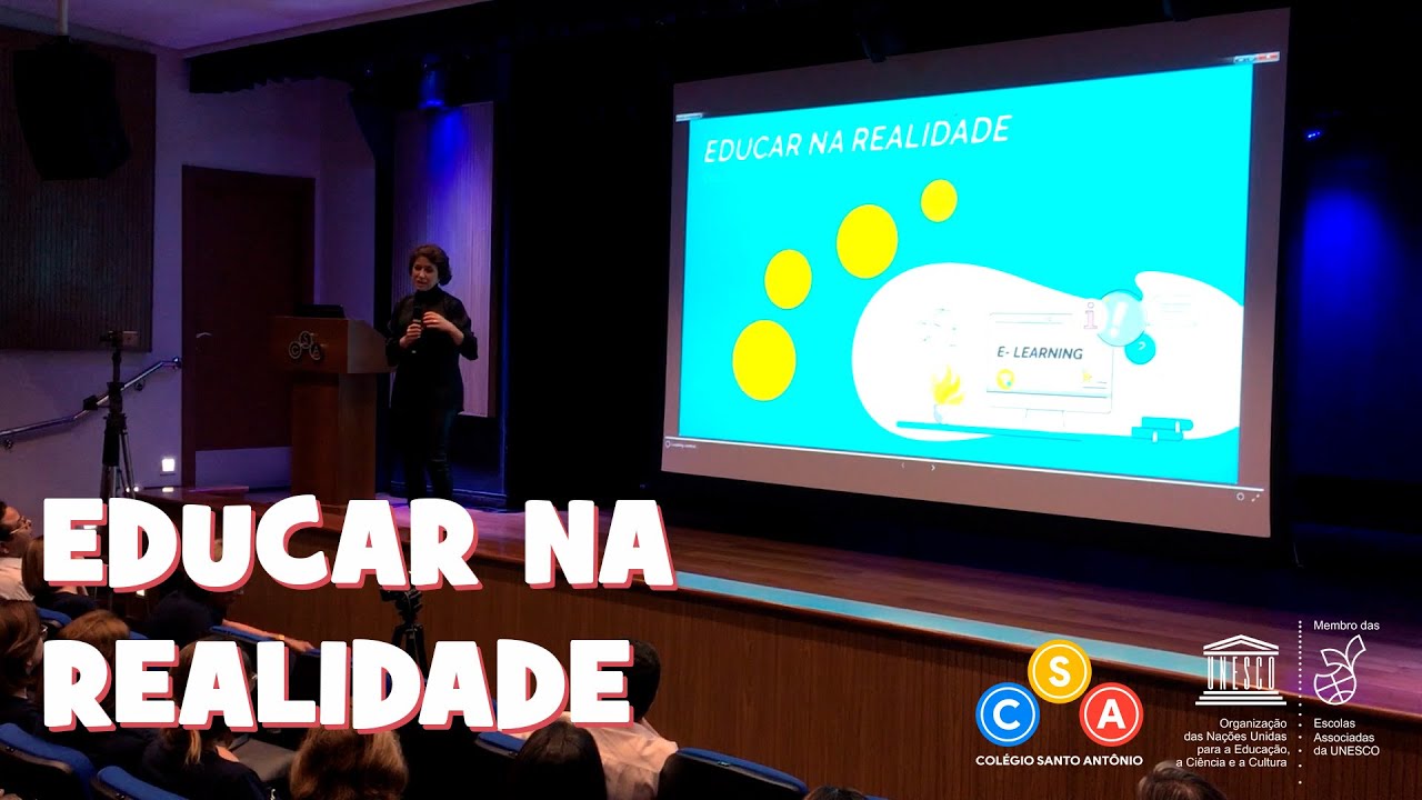 Dra. Filó palestra no CSA sobre o educar na realidade