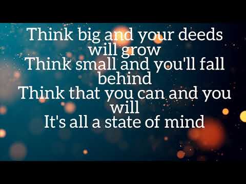 It's All In The State Of Mind By Walter D.Wintle