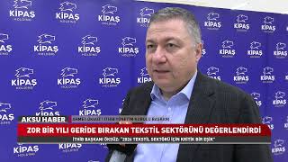 İTHİB Başkanı Ahmet Öksüz’den Kritik Uyarı! 2026 Tekstil Sektörü İçin 