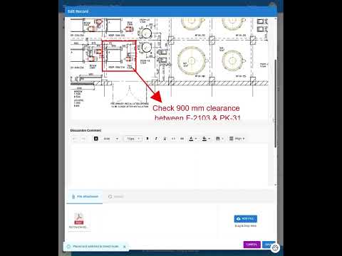 PDF markup workflow