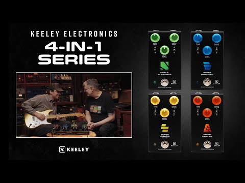 Keeley Electronics unveils 4-in-1 Series Pedals (Blues Disorder, Super Rodent, Angry Orange)