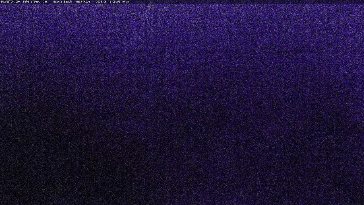 Live webcam view of Babe's Beach on the Gulf of Mexico
