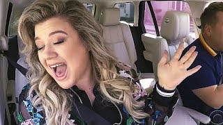 KELLY CLARKSON HITS THE Eb6 HIGH NOTE IN &quot;LOVE SO SOFT&quot; ON CARPOOL KARAOKE!