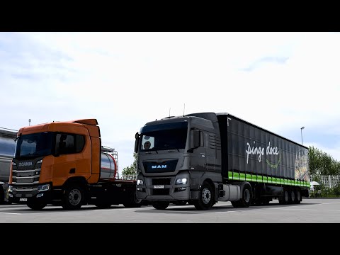 [ETS2] Paris to Moscow with MAN TGX Euro5 680hp V8