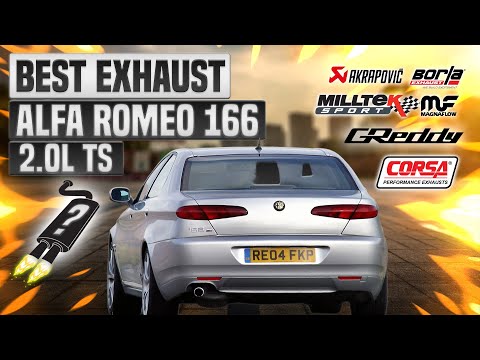 Alfa Romeo 166 Exhaust Sound 2.0 TS 🔥 Turbo,Acceleration,Mods,Upgrade,Review,Ragazzon,Stock+