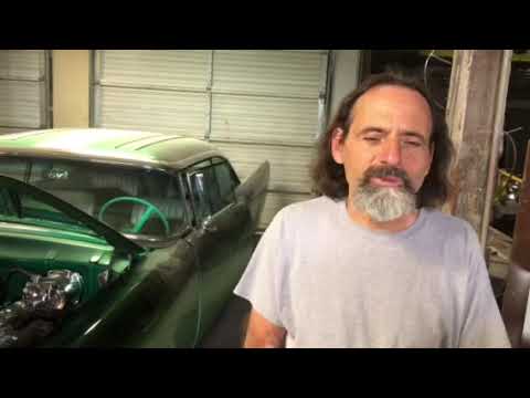 Jimmy Severino at Gene Winfield’s shop