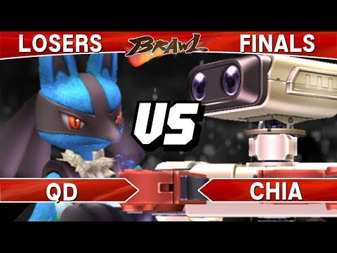 Smash Brawl - QD (Lucario) vs Chia (ROB) - TBH8 Losers Finals