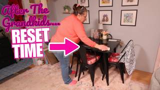 After the Grandkids Leave… I Reset My Home | Office & Living Room Clean with Me