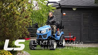 Mototracteur LS Tractor MT1.25 4x4 - 24.7 KM / TURF / CAB | Image 4 - Agroline