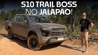 MAIS SUSPA na S10! Acelerei a nova versão TRAIL BOSS da Chevrolet com suspensão IRONMAN no Jalapão