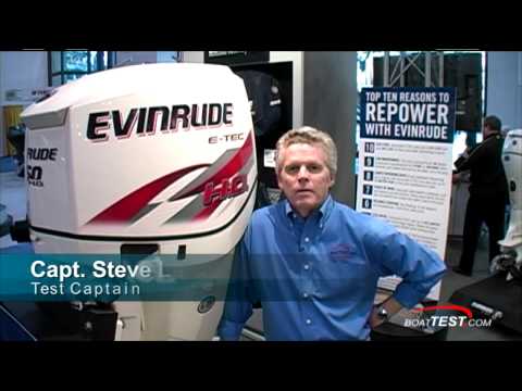 EVINRUDE 150 HO E-TEC Engine Reviews (2 stroke) - By BoatTEST.COM
