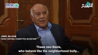 Jibril Rajoub calling Israel Nazis and that Israel should be boycotted
