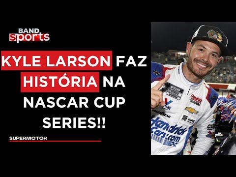 COMENTARISTAS AVALIAM A VITÓRIA DE LARSON NA NASCAR CUP SERIES | SUPERMOTOR