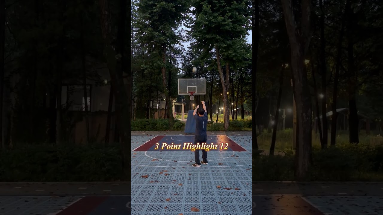 미라클모닝~ 3점슛 하이라이트 12개~!^^ #3pointshooter #51세농구초보 #5시모닝농구슛