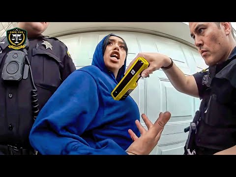 Cops Give Dumb Karen a Reality Check She Won’t Forget | Karens Getting Arrested By Police