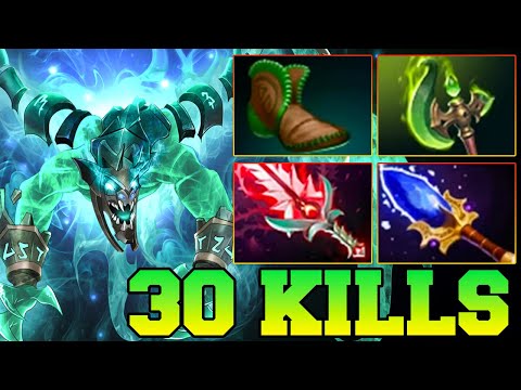 30 Kills Visage Dota 2 Mid Gameplay !! Visage Best Carry Meta Support 7.38 7.39
