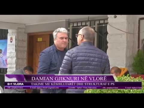 Damian Gjiknuri në Vlorë. Takime me Këshilltarët dhe strukturat e PS