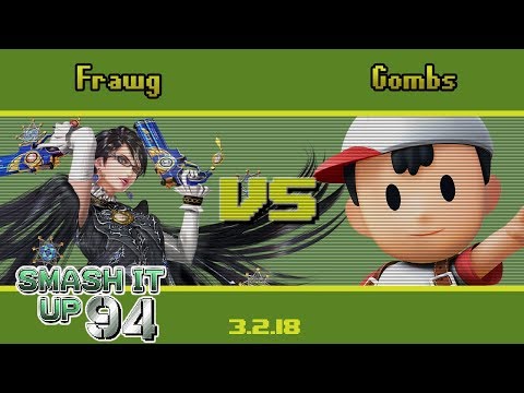 Frawg (Bayonetta) vs Gombs (Ness) - SIU 94 - Wii U