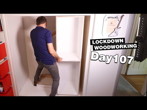 Problems getting this closet organizer to fit. Plus, CHANREC.  | Day 107