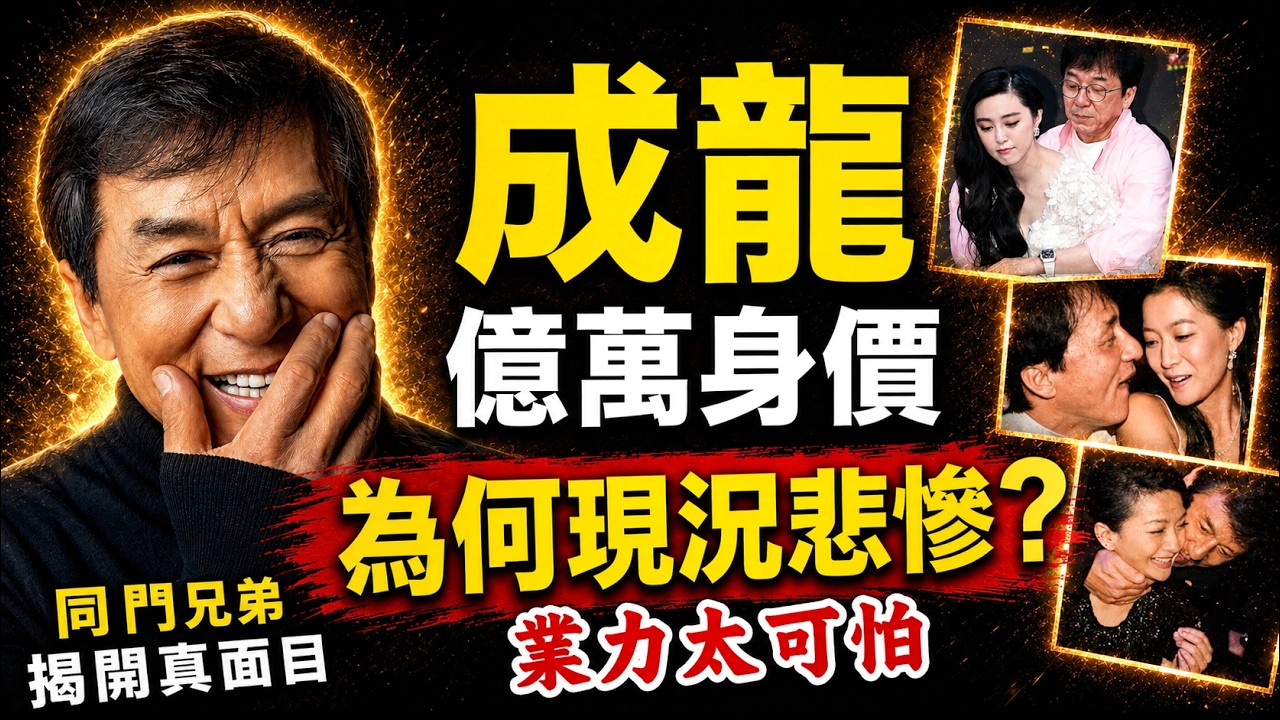 成龍这次惹麻煩了！除了出軌，成龍還做了什麼？為何晚年口碑盡毀？因果比你想的更驚人！#人生智慧 #命理 #哲學 #曾仕強 #易經 #正能量