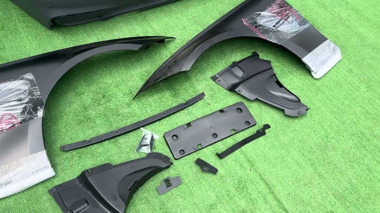 Комплект обвеса с крыльями (F80 M3) Video 1