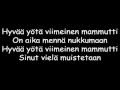 Hevisaurus - Viimeinen Mammutti (with lyrics ...