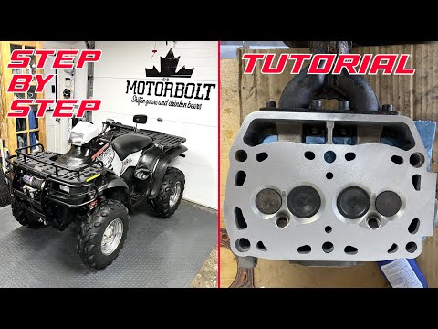 Polaris 700/800 top end rebuild or head gasket replacement - Step by step guide & diagnostic