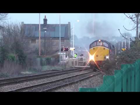 37038/37409 1Q83 Blackpool North - Derby RTC Test Train, 1st March 2019