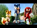Sonic Knuckles Tails VS Giant Robotnik Sonic 2 CLIP