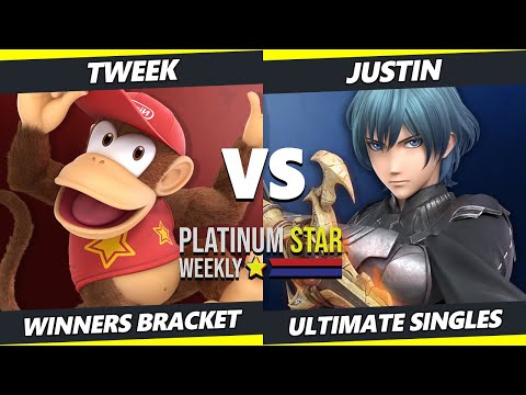 PSW S15:W6 - Tweek (Diddy Kong) Vs. Justin (Byleth) SSBU Ultimate Tournament