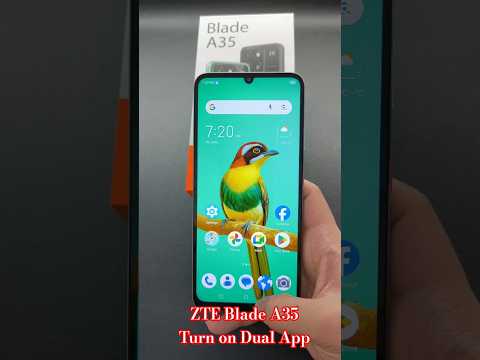 ZTE Blade A35 Turn on Dual App
