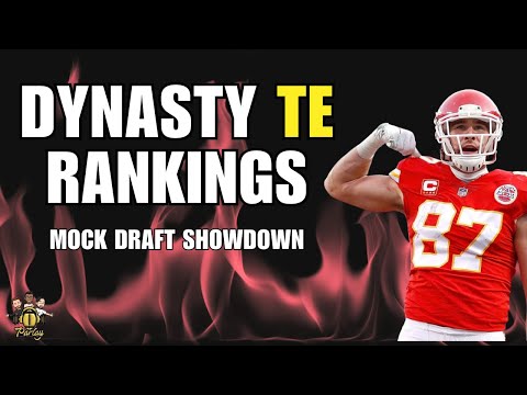 Dynasty Football TE Mock Draft Showdown: 3 Experts Battle